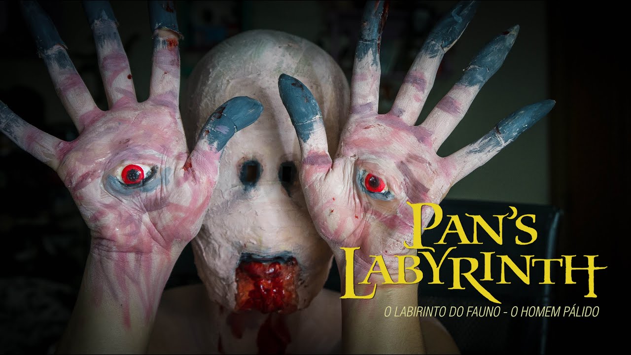 O HOMEM PÁLIDO (O Labirinto do Fauno) - Maquiagem Artística para Halloween