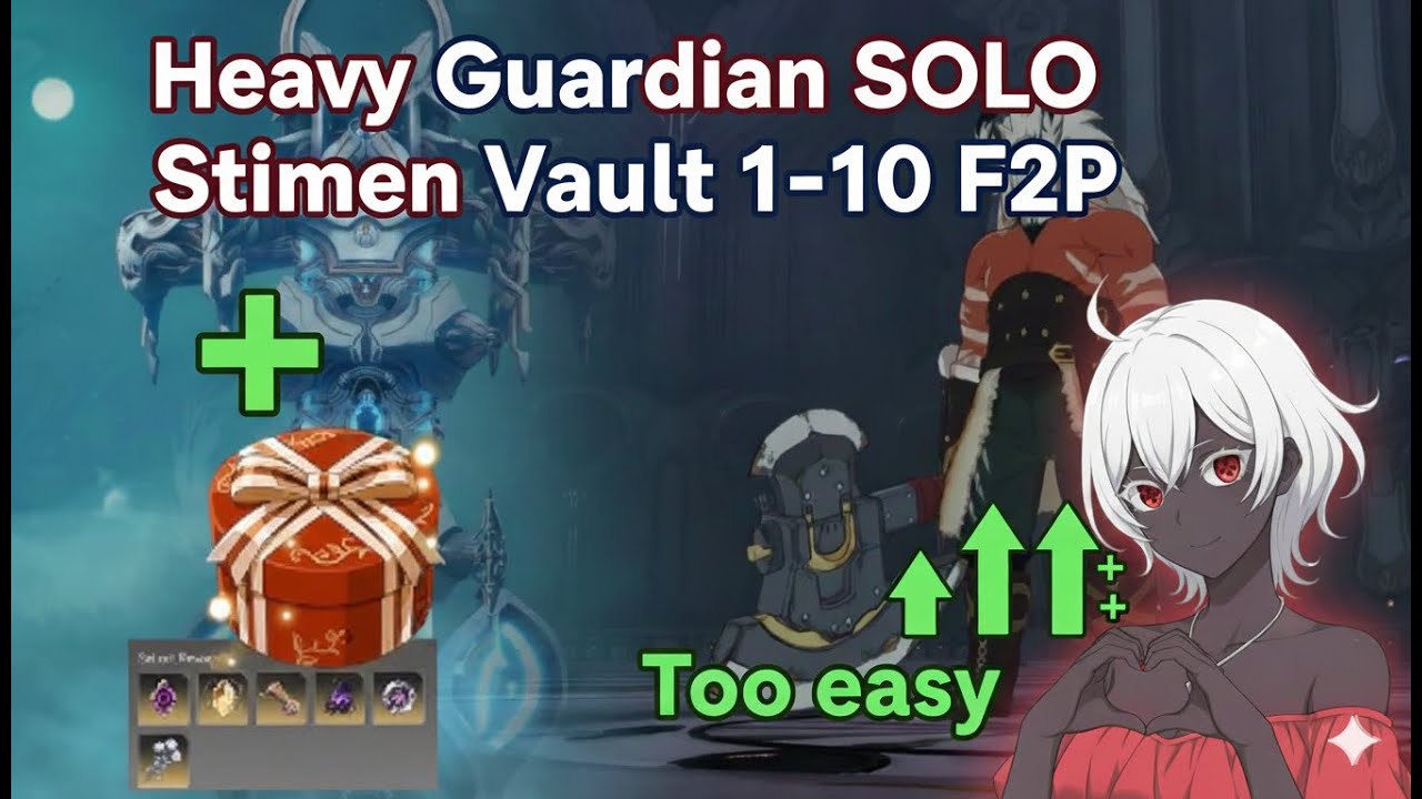 Heavy Guardian SOLO stimen vault 1-10 F2P | Blue Protocol Star Resonance
