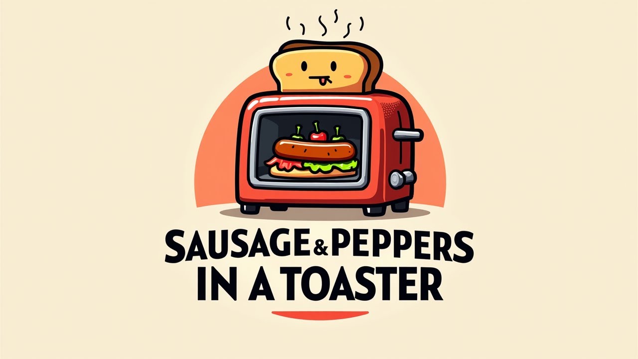 SAUSAGE & PEPPERS IN A TOASTER