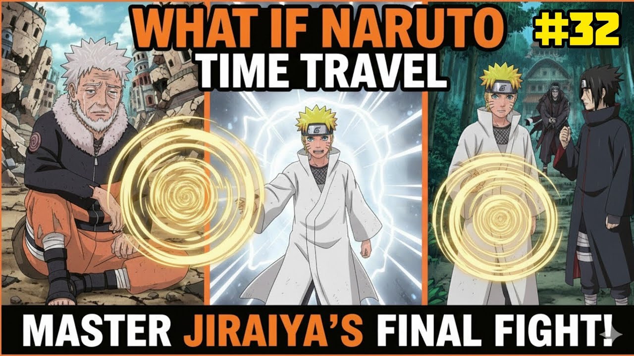 What if Naruto Time Travelled to Save 😱 Jiraiya? Part - 32