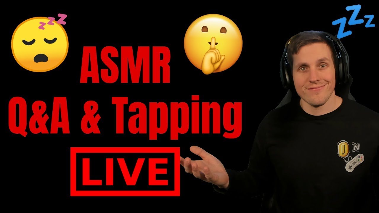 ASMR Live Tingly Tapping Q&A With Collect 'N' Play! (Whispered)