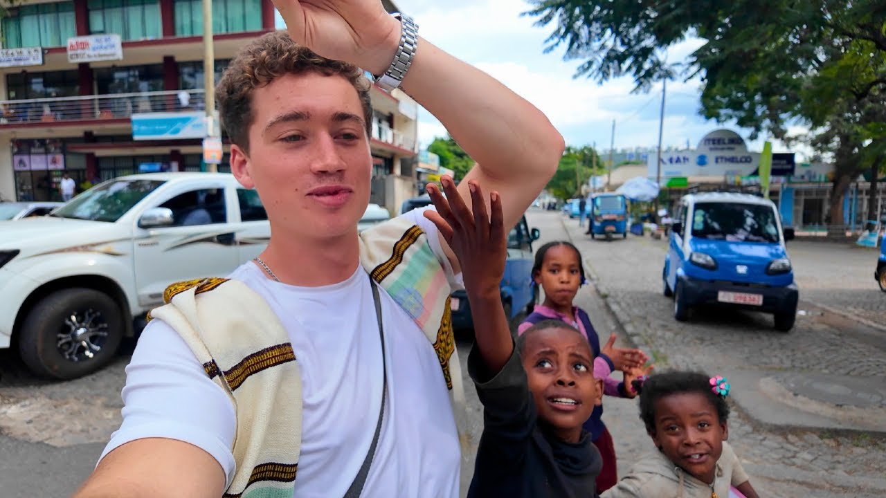 Эти дети последовали за мной в Эфиопию 🇪🇹