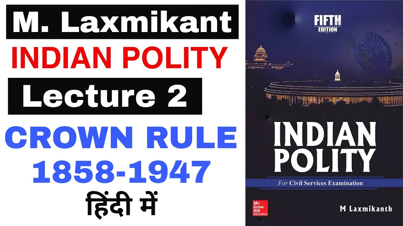 Indian Polity Crown Rule(1858-1947) | Minto Morley Reforms | India Independence Act 1947 | Lecture 2