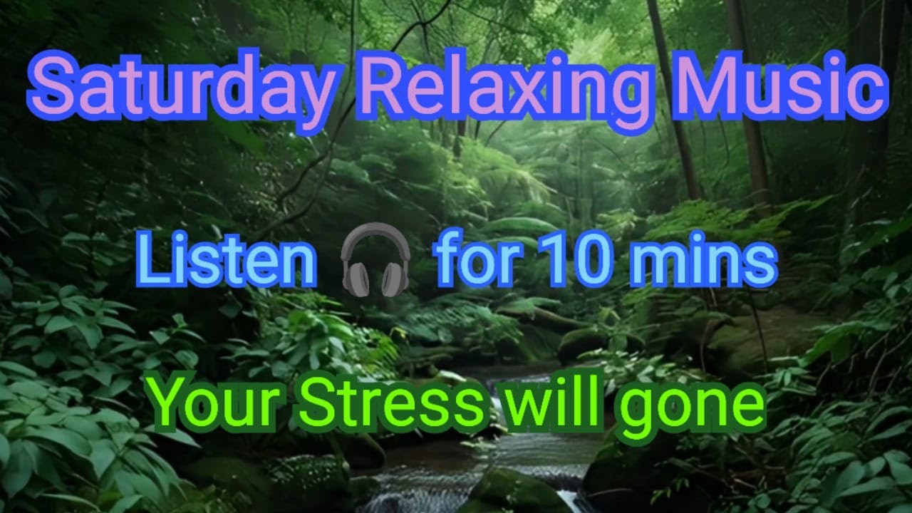 Saturday Relaxing Stress Relief music / D Music One