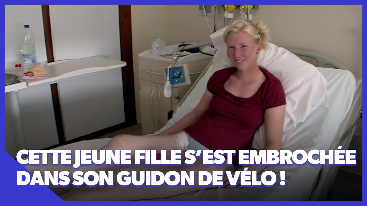 Accident de vélo : elle se transperce le ventre avec son guidon 😨