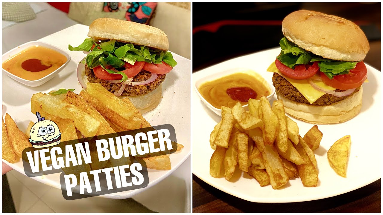 (Vlog-15)+ Vegan Burger 🍔 Patties (no potatoes)