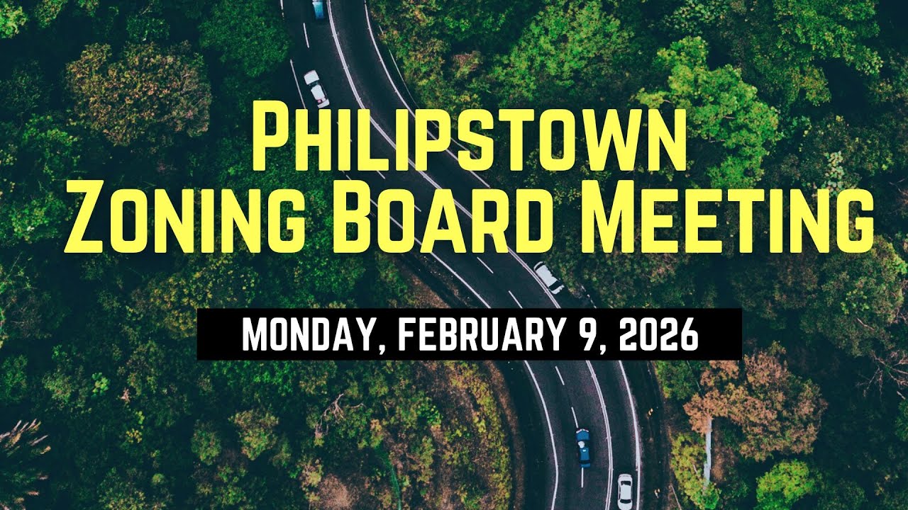 Philipstown Zoning Board Meeting Monday, February 9, 2026