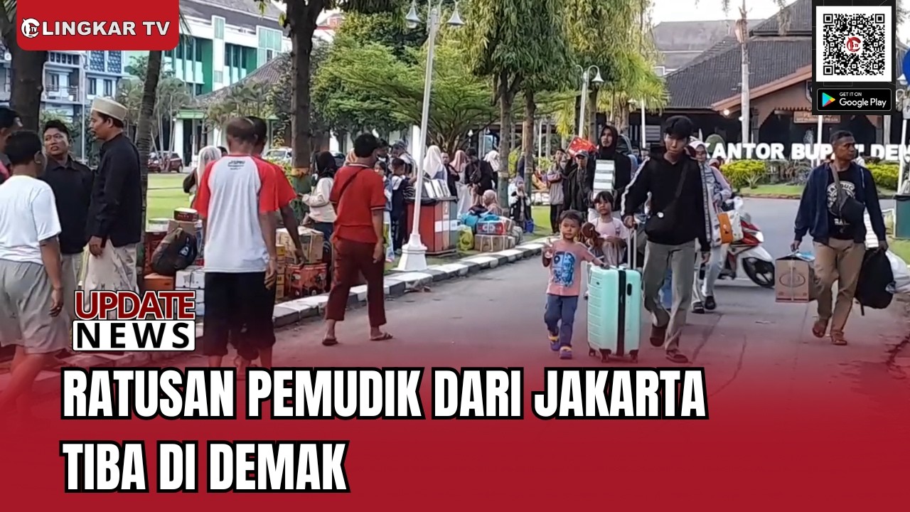MUDIK GRATIS DEMAK 2026, RATUSAN PERANTAU TIBA SELAMAT DI KAMPUNG HALAMAN