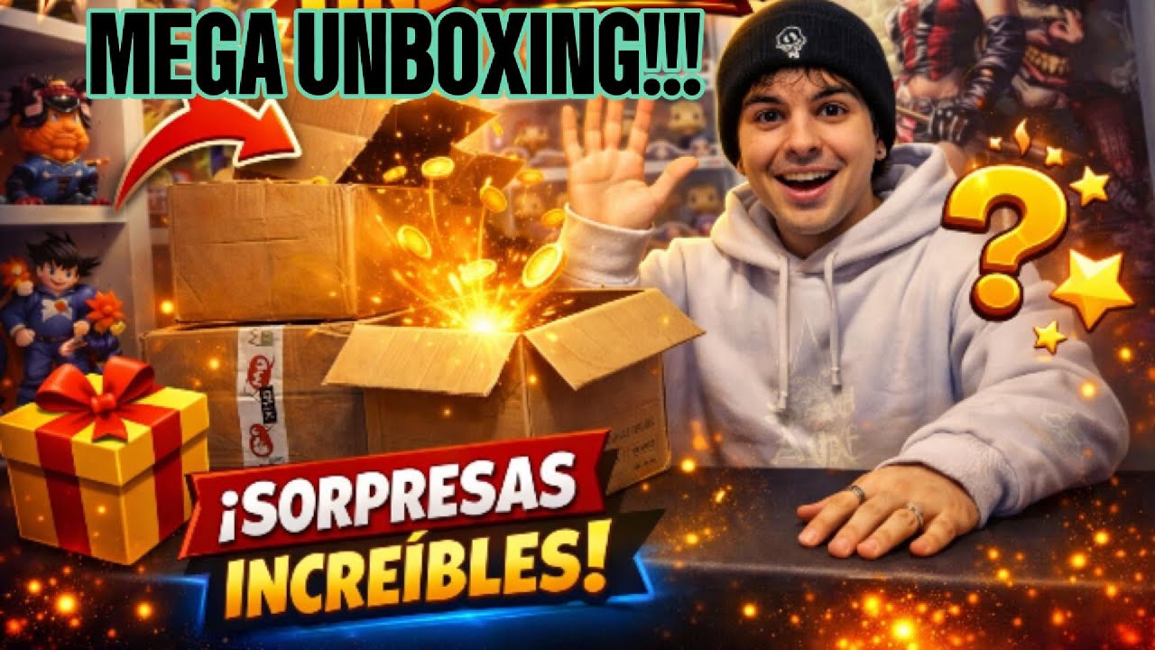 ¡¡¡MEGA UNBOXIIIIIIING!!!