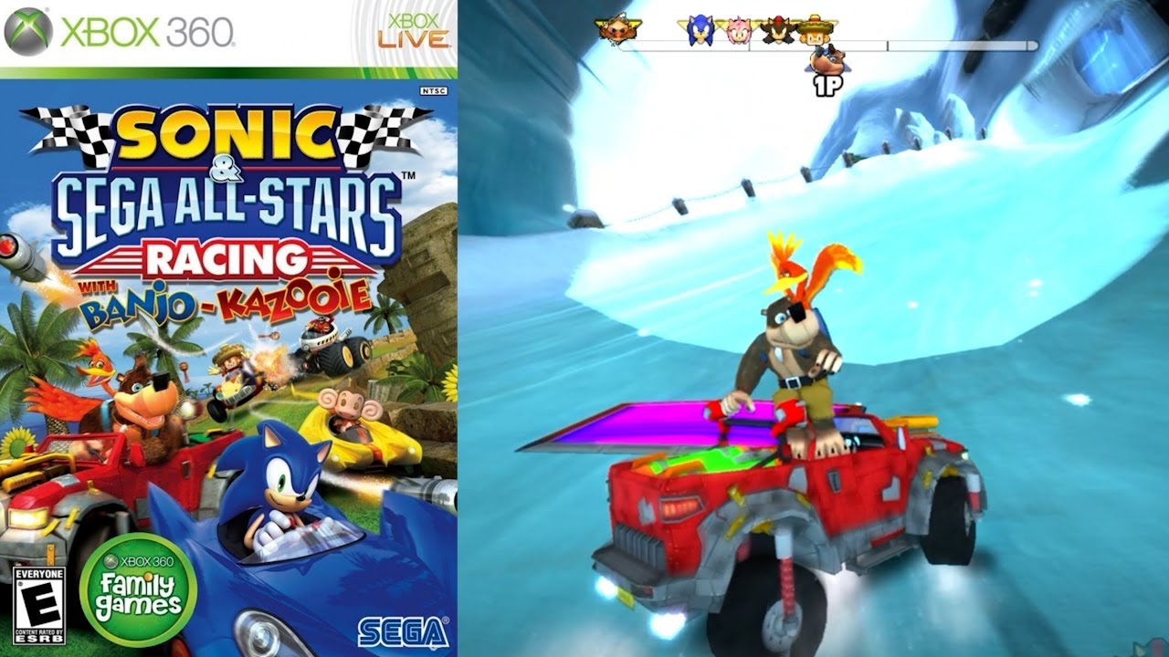 Sonic & Sega All-Stars Racing with Banjo-Kazooie [99] Xbox 360 Longplay