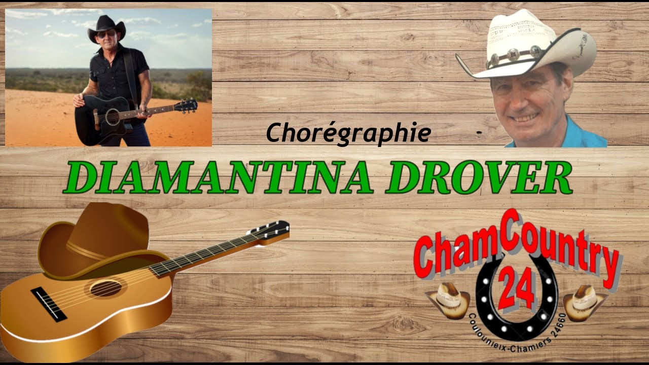 Diamantina drover - Line dance (Dance & Teach Fr)