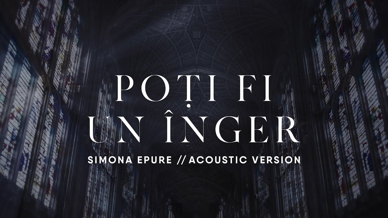 Simona Epure - Poti fi un inger // Acoustic version // cu versuri