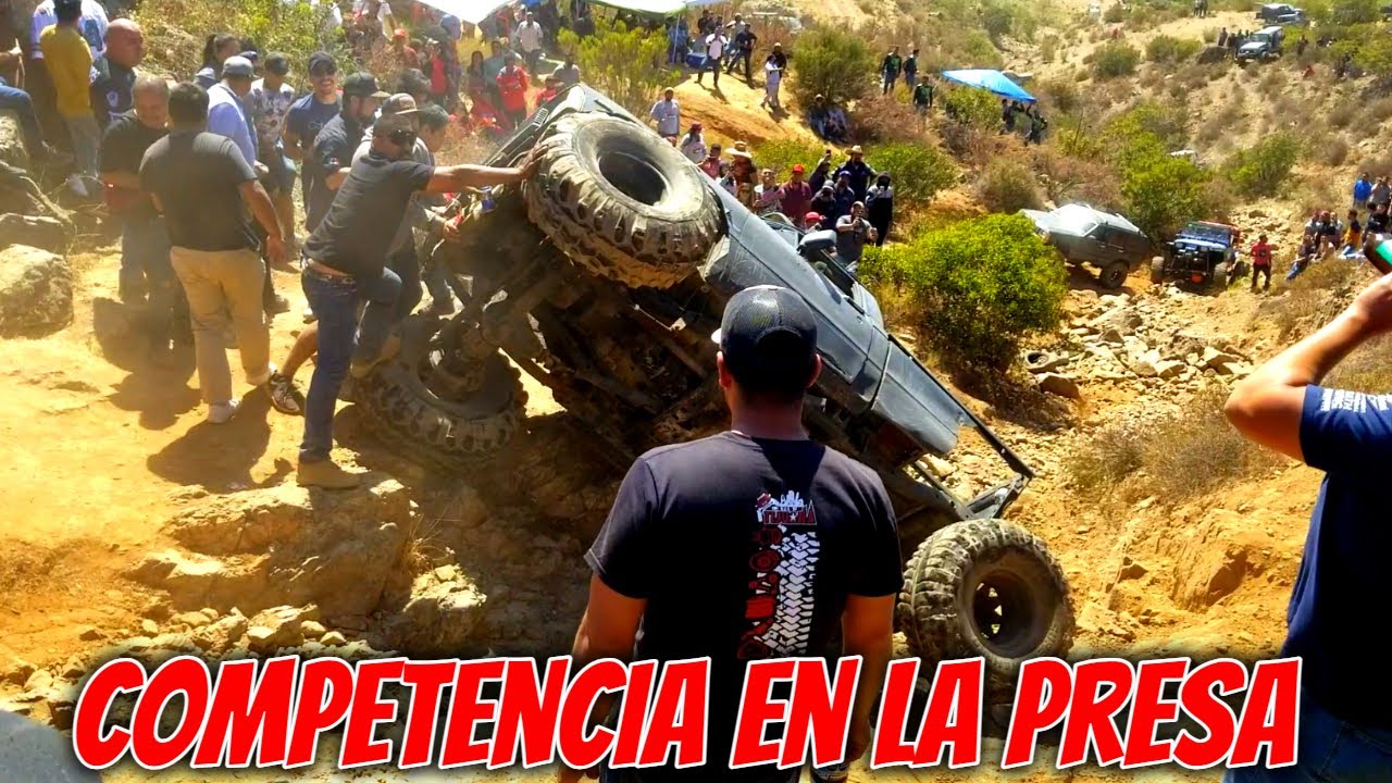 Competencia en la presa de Tijuana | Varios volteados | Offroad Tijuana