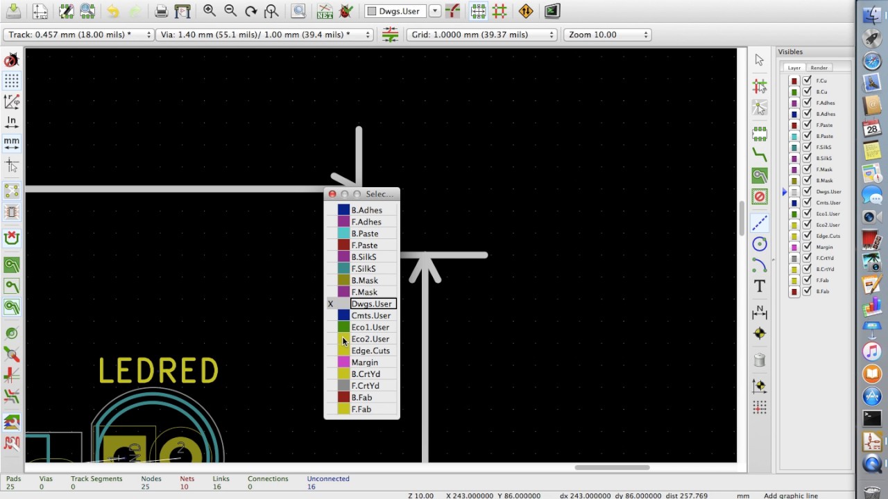 KICAD - Leiaute - Parte 1