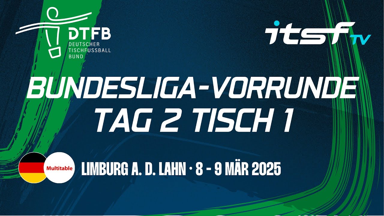 DTFB Bundesliga-Vorrunde 2025 - TAG 2 - TISCH 1