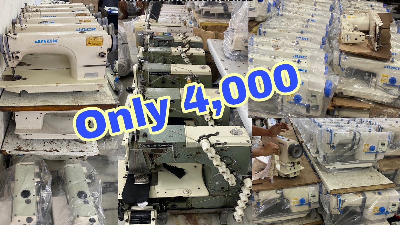 All kinds of new & old sewing machine sale & service