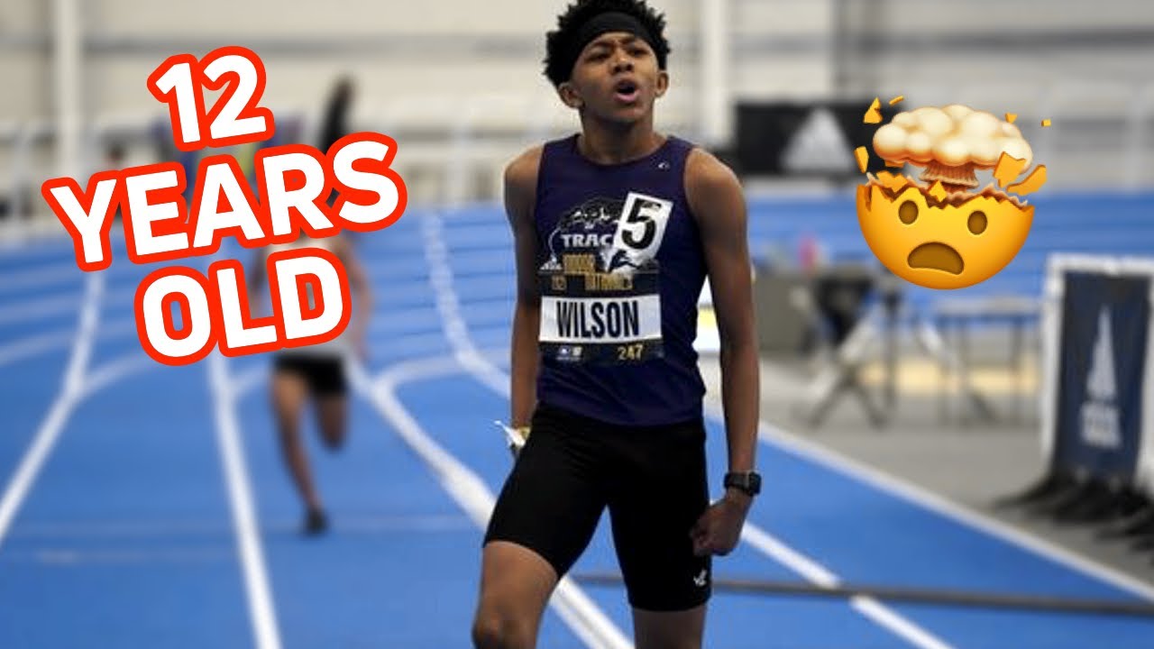 12-Year-Old Runs 51.78 400m At adidas Indoor Nationals!