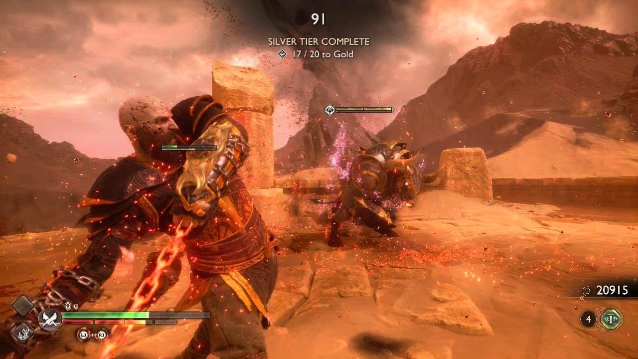 God of war spear realm shift run