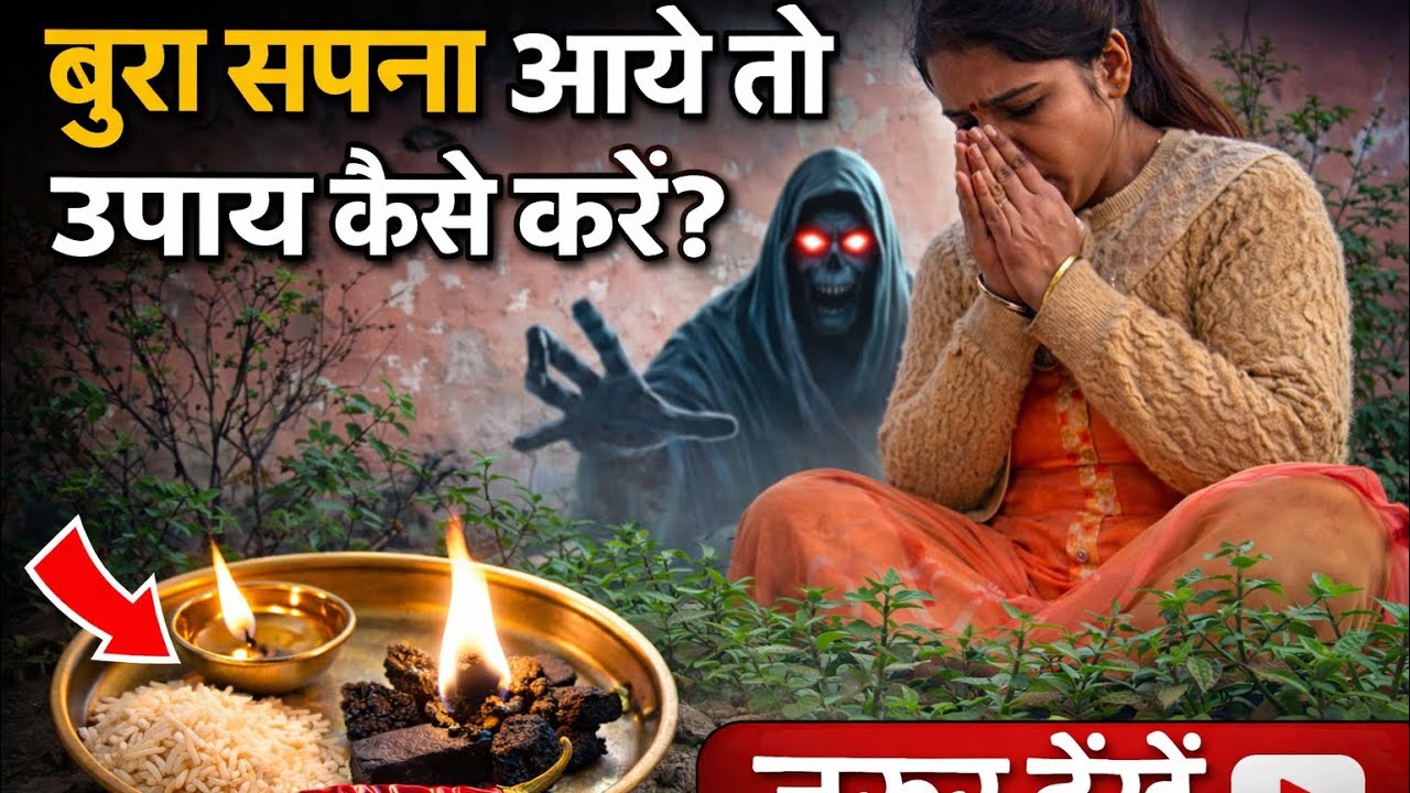 बुरा सपना आये तो क्या करें? | तुरंत असरदार उपाय 