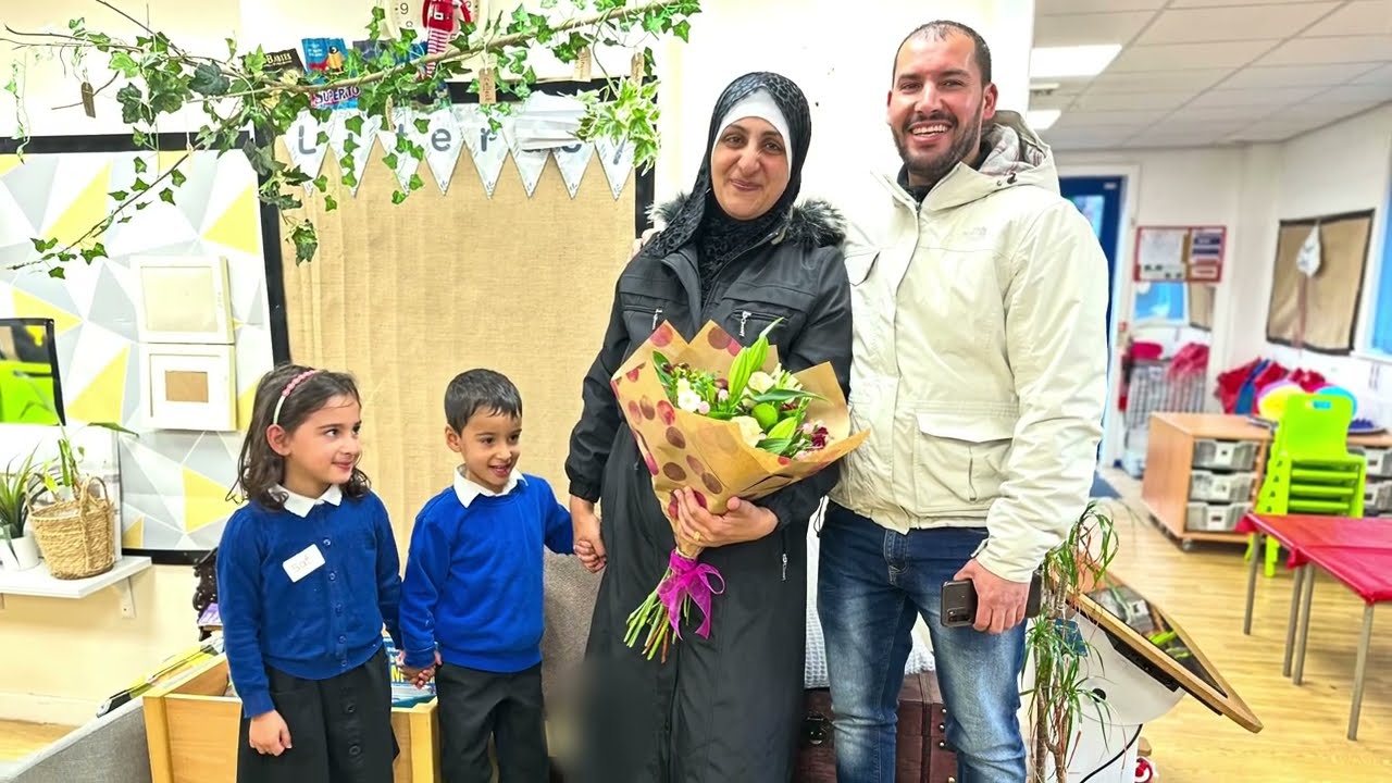 Islam Alashi reunited with her children 06.12.23