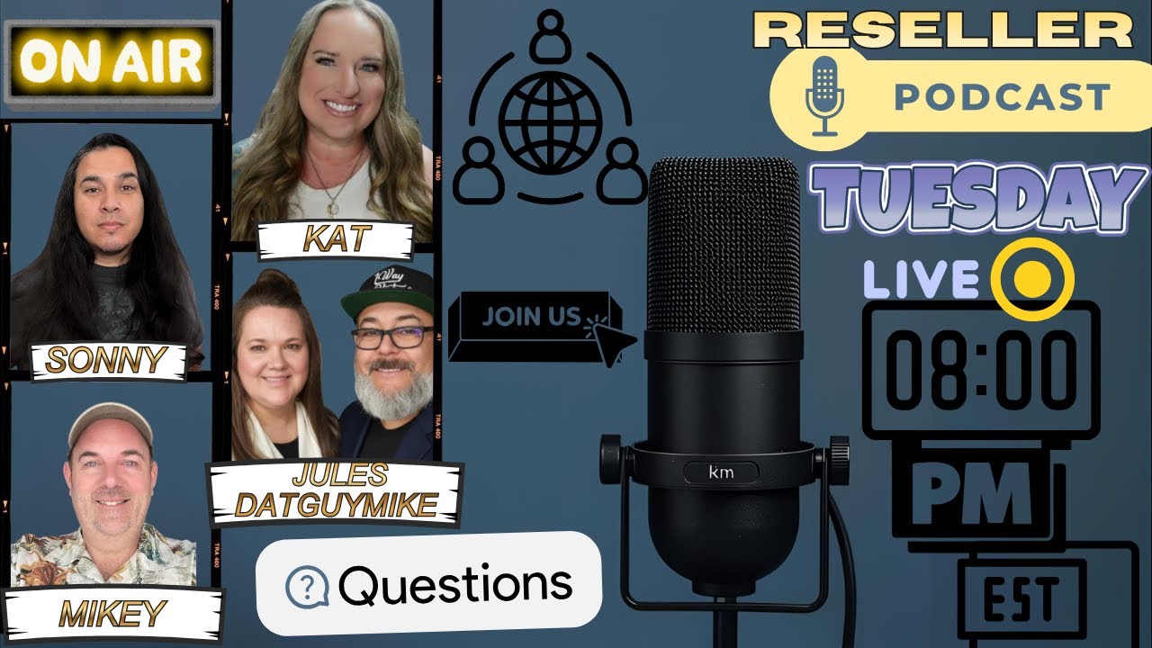 Reseller Live eBay Questions The Nurse Flipper Sonny Las Vegas 1WayVintage Mikey Bags Of Money