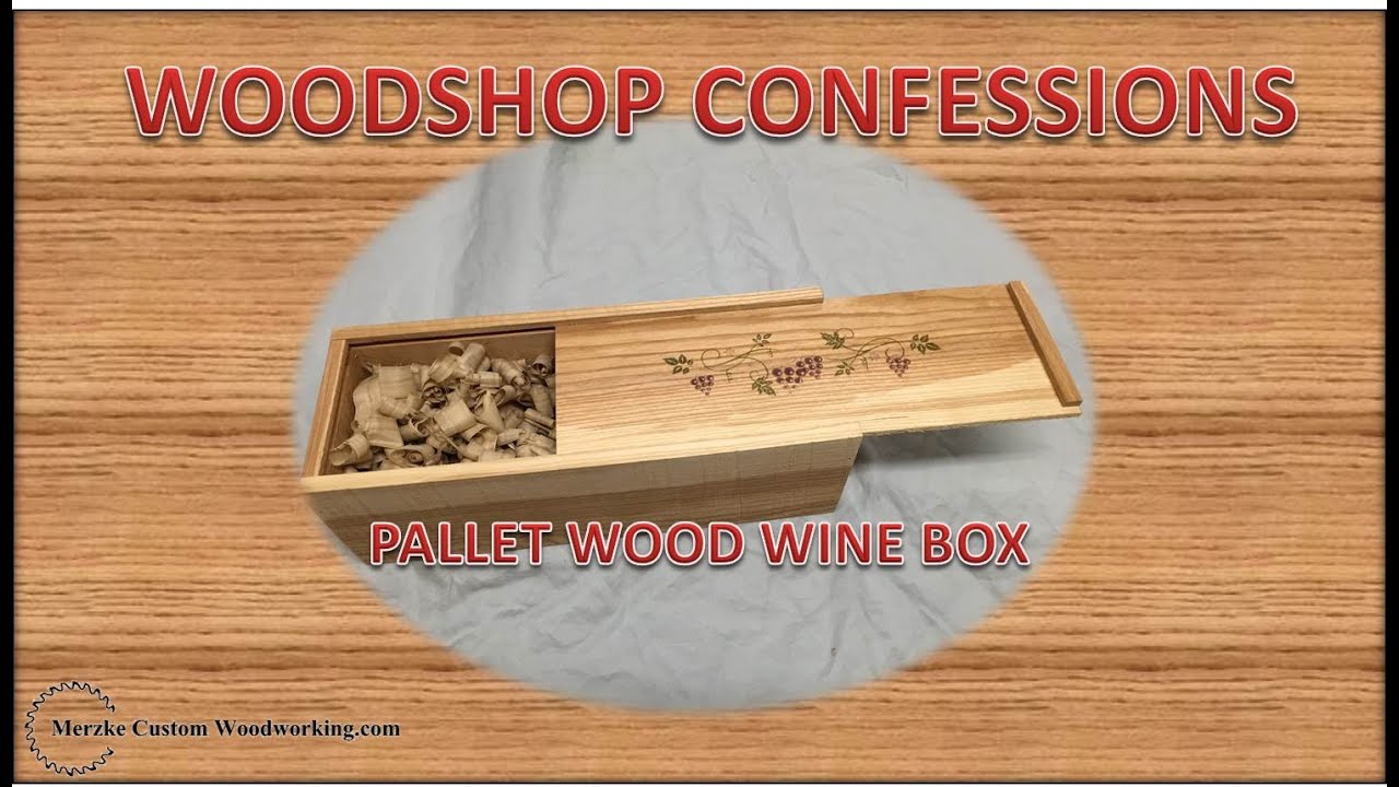 Pallet Wood Wine Box
