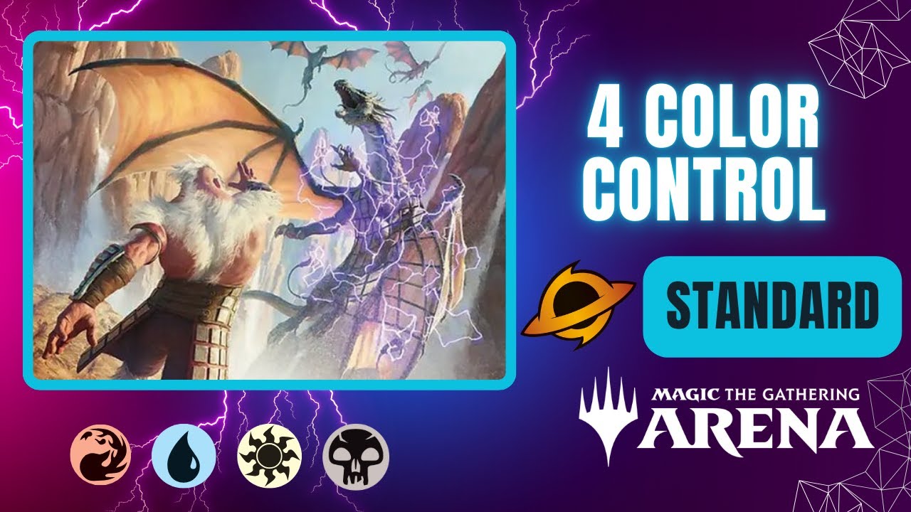 💧💀🔥🔆 4-цветное управление | Стандарт | Игровой процесс MTG Arena | EOE | BO1
