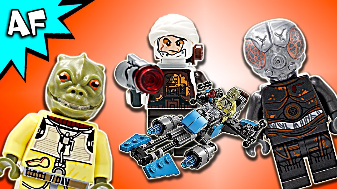 Lego Star Wars Bounty Hunter Speeder Bike Battle Pack 75167 Speed Build