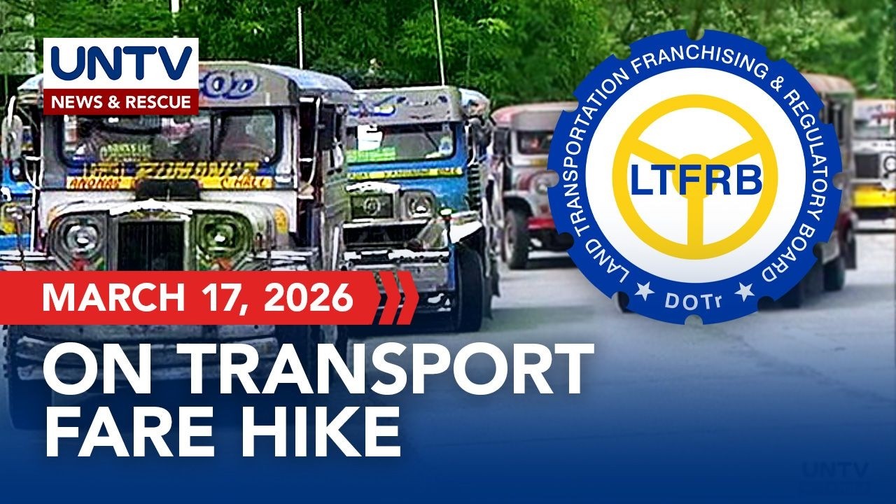 LIVE: LTFRB holds press conference to announce additional fare increase following oil price hike.