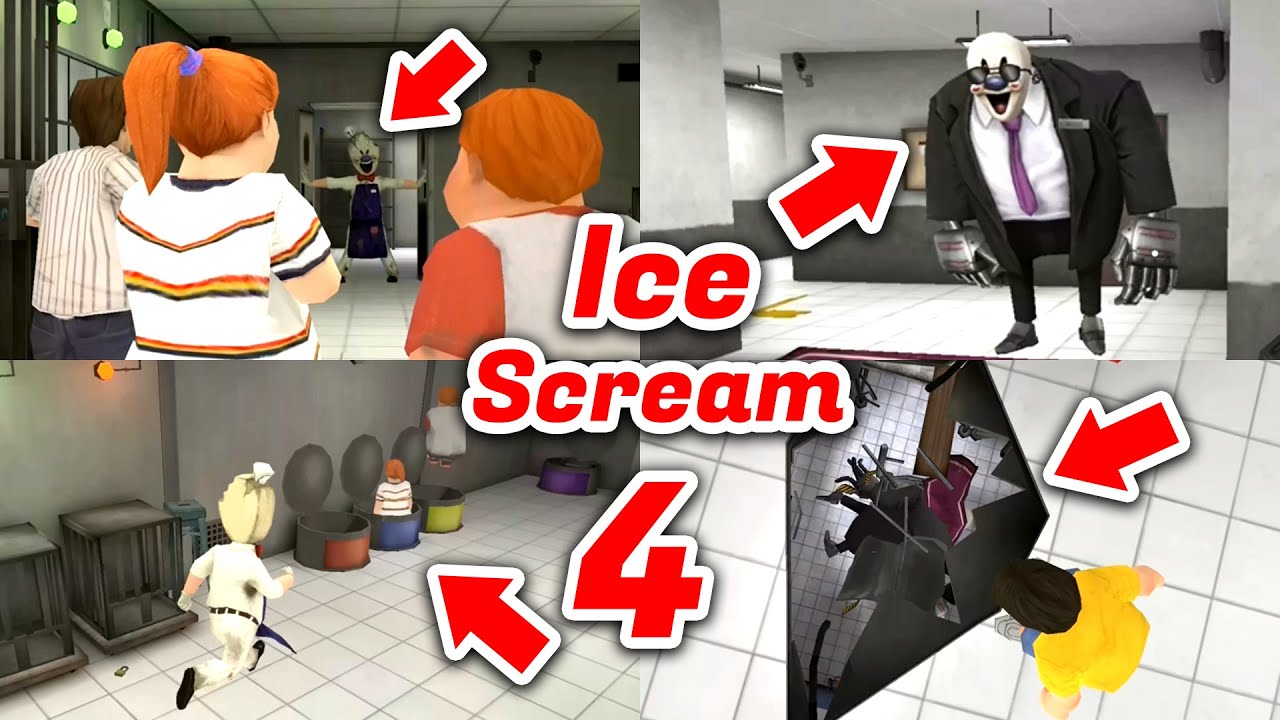 Ice Scream 4 Full Gameplay | Ghost Mode