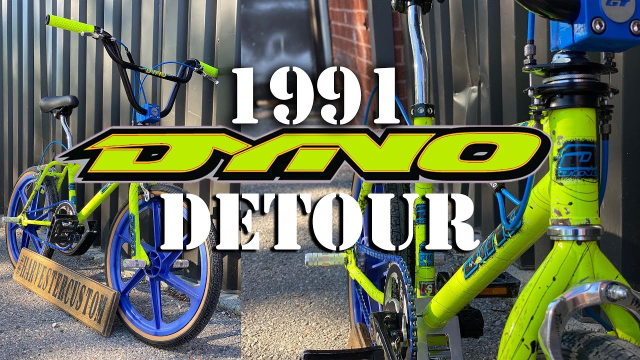 1991 DYNO DETOUR 90's BMX BUILD @ HARVESTER BIKES