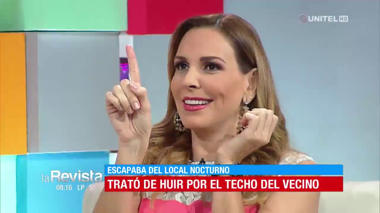 Humor: Arrestada en fiesta clandestina se descontroló en pleno set de La Revista, parte 2