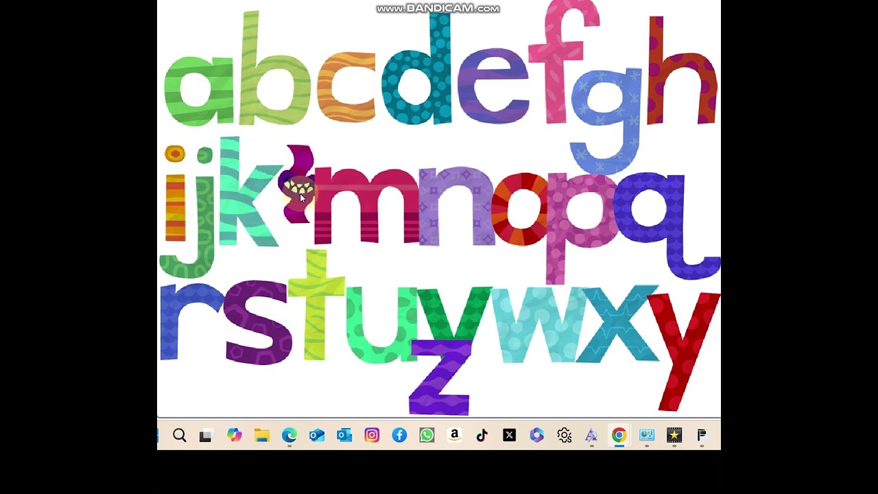 Endless Letter Sounds + Animations (Lowercase)