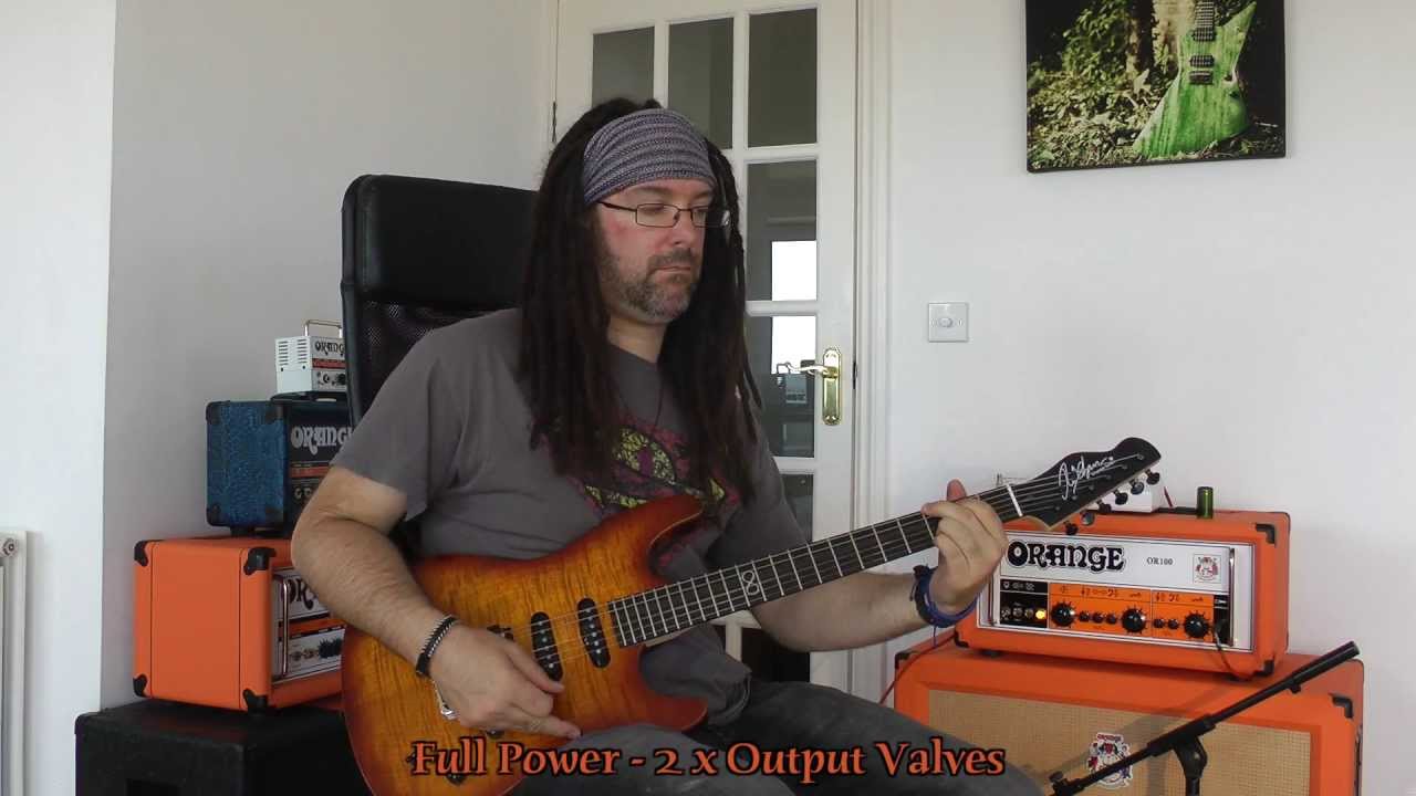 Chappers Demo's The Orange OR100 - Twin Channel Valve Head