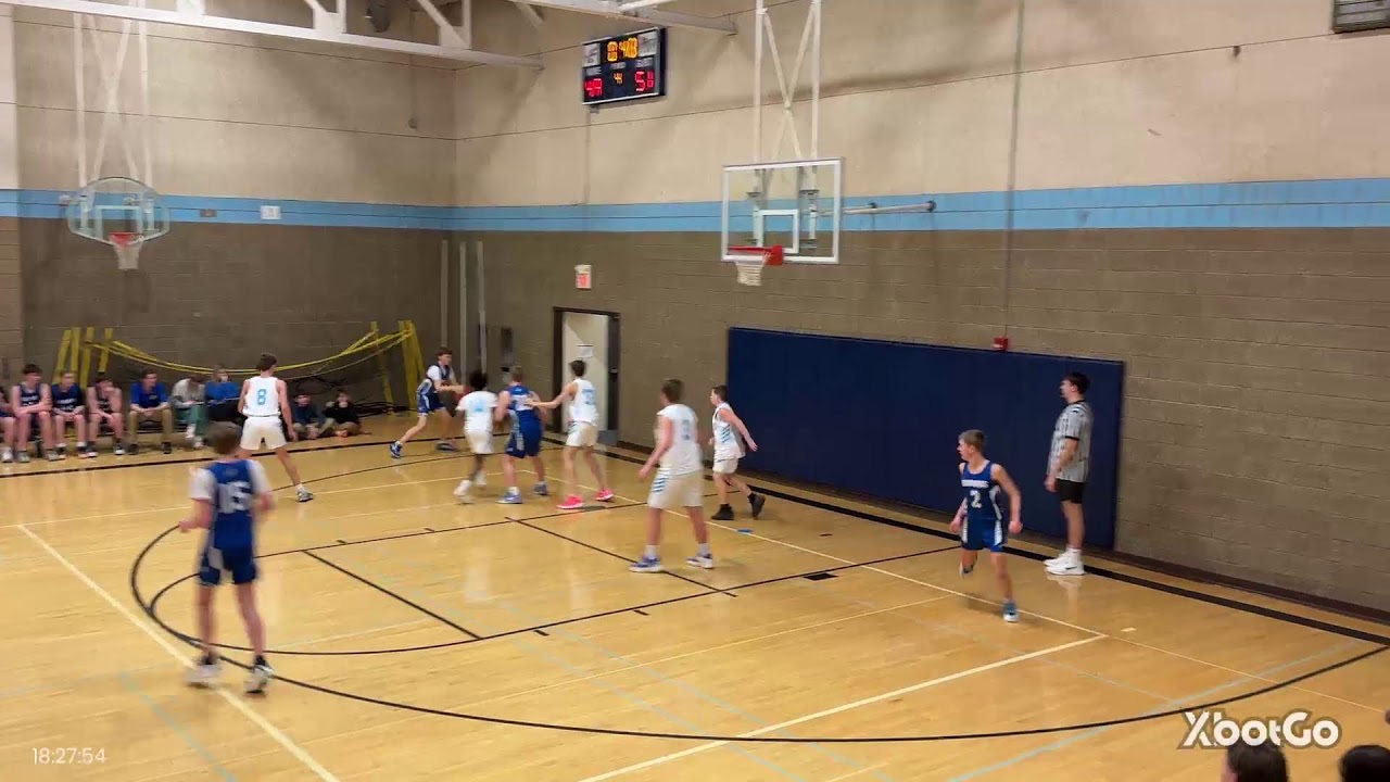 Jr High Boys Basketball vs Hillsboro