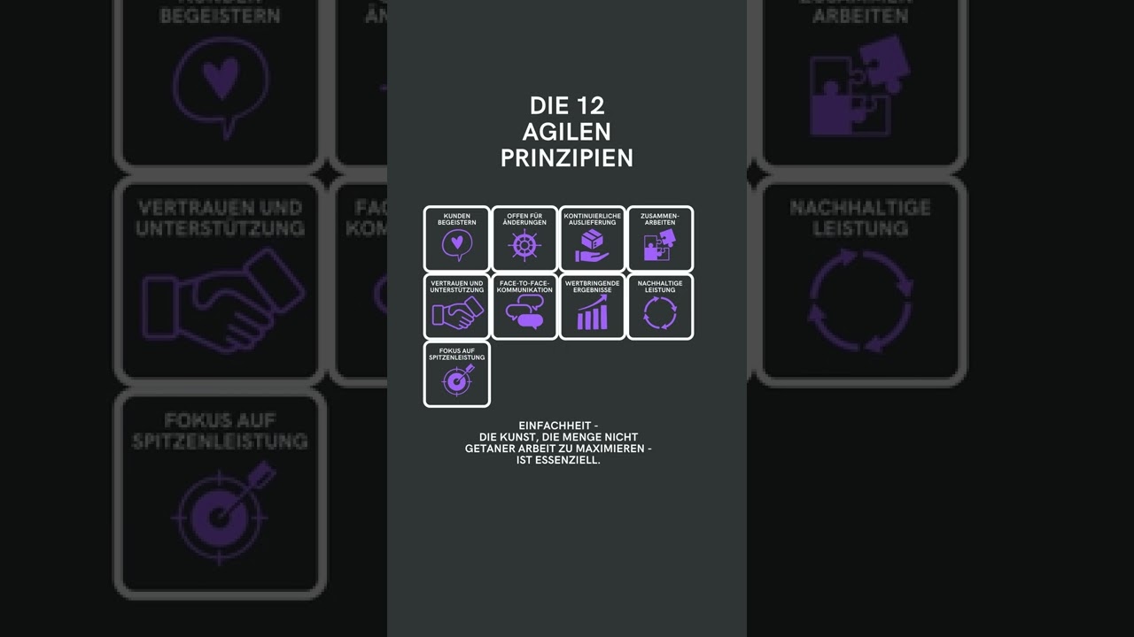 Die 12 agilen Prinzipien einfach erkl&auml;rt | Part 3 #agileprinzipien #agilit&auml;t #agilesarbeiten #agil