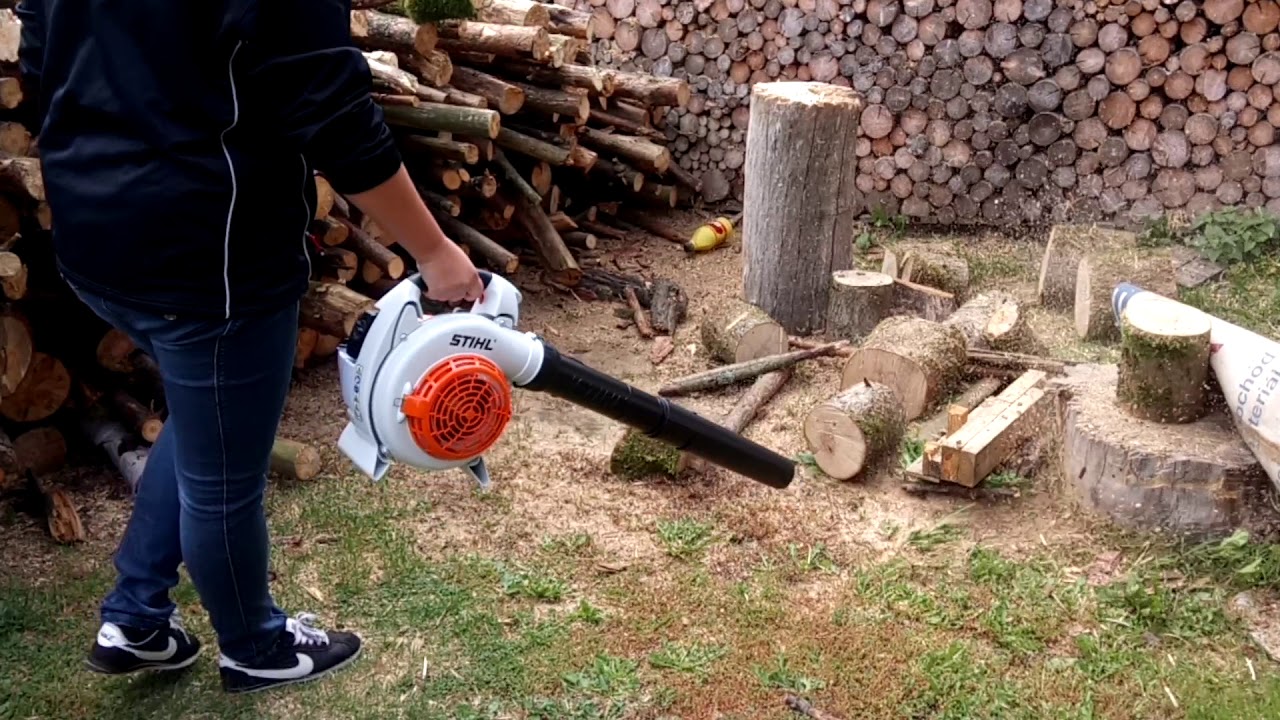 TEST!!! NEW BLOWER Stihl SH 86 TEST!!!