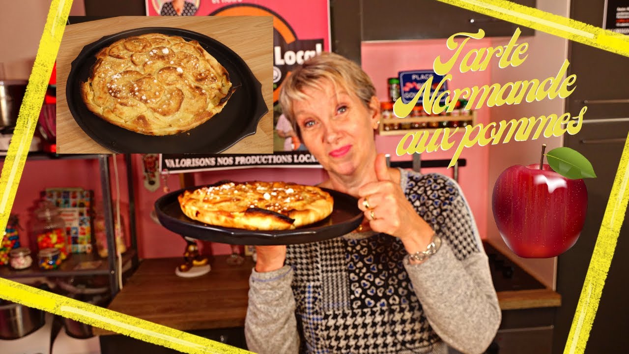 TARTE NORMANDE AUX POMMES - LA CUISINE DE FRANCINE