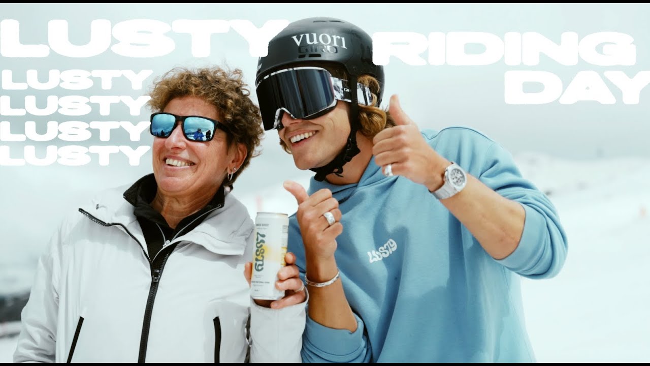 Riding day with all the spanish skiers!