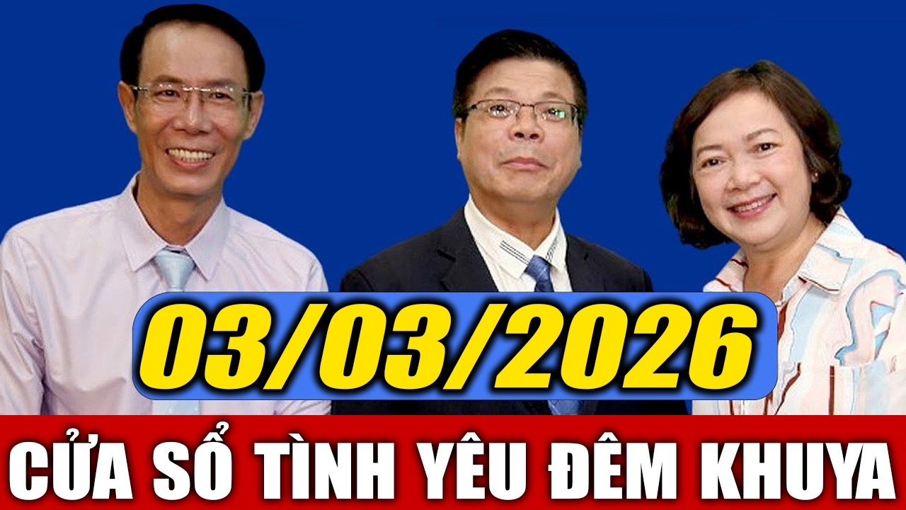 Nghe Cửa Sổ Tình Yêu VOV Đêm Khuya Ngày 03/03/2026 | Đinh Đoàn Giúp Bạn Hàn Gắn Tình Cảm
