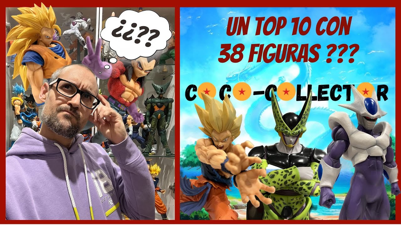 Un TOP 10 con 38 figuras??? Mi TOP 10 de figuras de PVC de Dragon Ball.