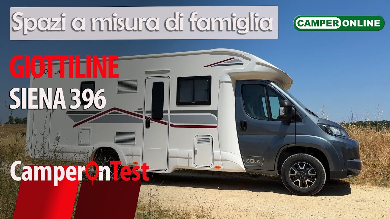 Giottiline Siena 396: il camper familiare che sorprende!