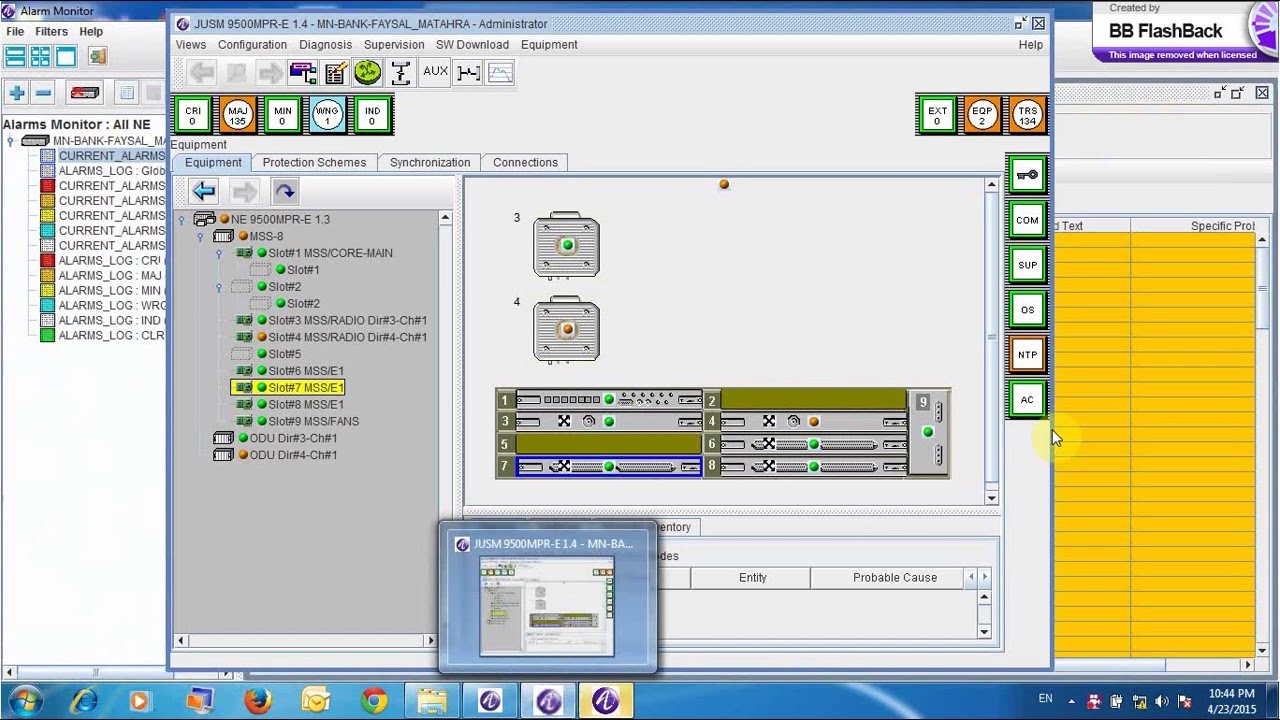 MPR Alcatel MW Link Software