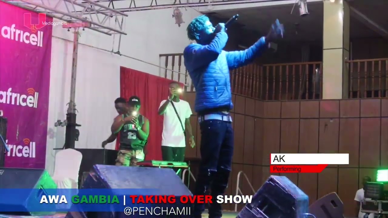 AK || TOSH || MIIDOO  || Appearance ON AWAGAMBIA LUNCHING|| 🇬🇲 Gambian Music 202