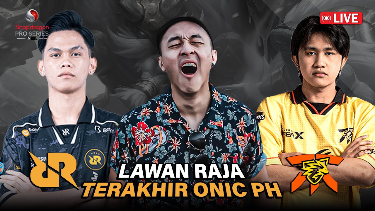 RRQ VS ONIC PH!! LETSGO NOBAR! ESL!