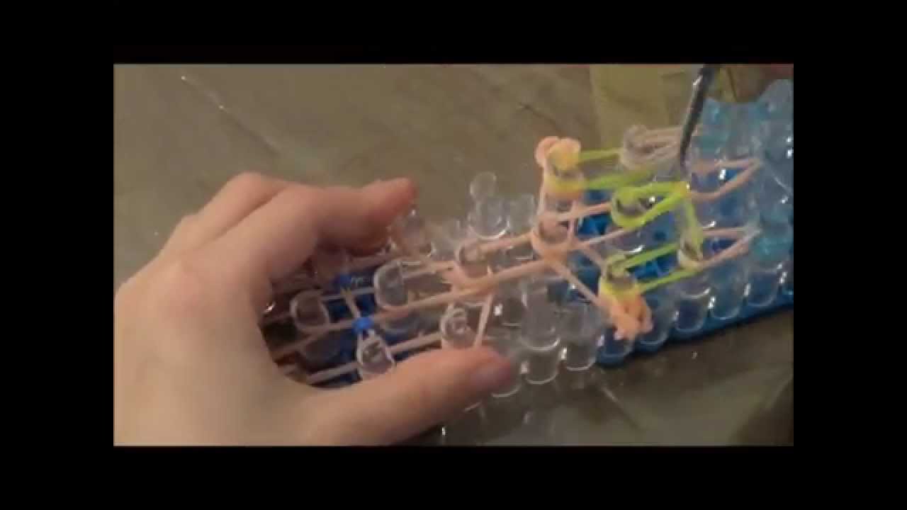 Rainbow loom - Plexi flexi κατασκευή γοργονίτσας