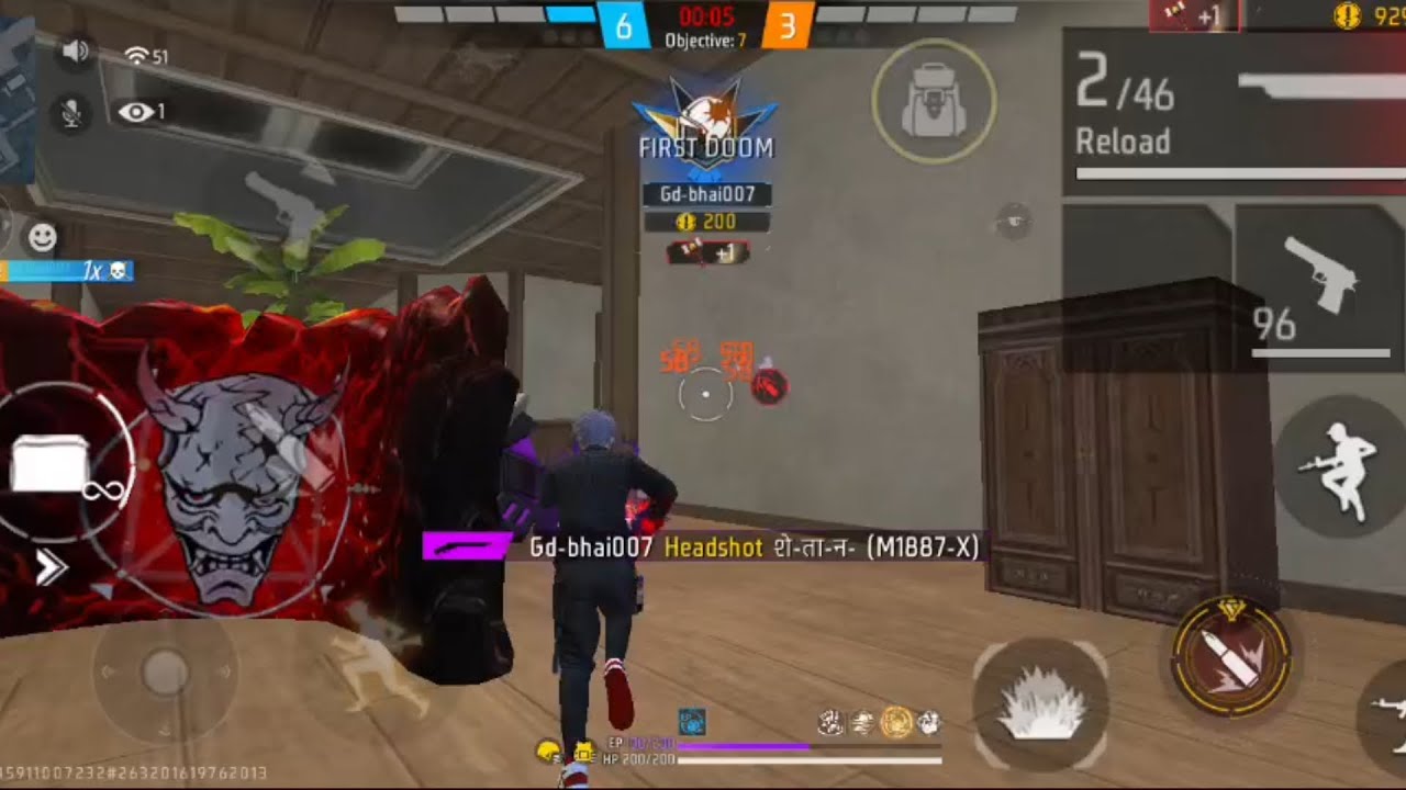 Garena Free Fire 🔥 Gameplay Video Gd Bhai Gaming