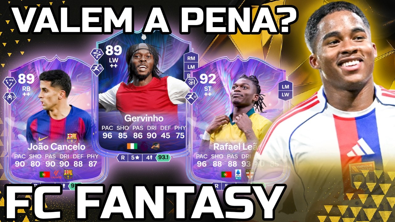 EA FC 26 - Gervinho e João Cancelo DME Valem a Pena? Como os FC Fantasy upam no Ultimate Team