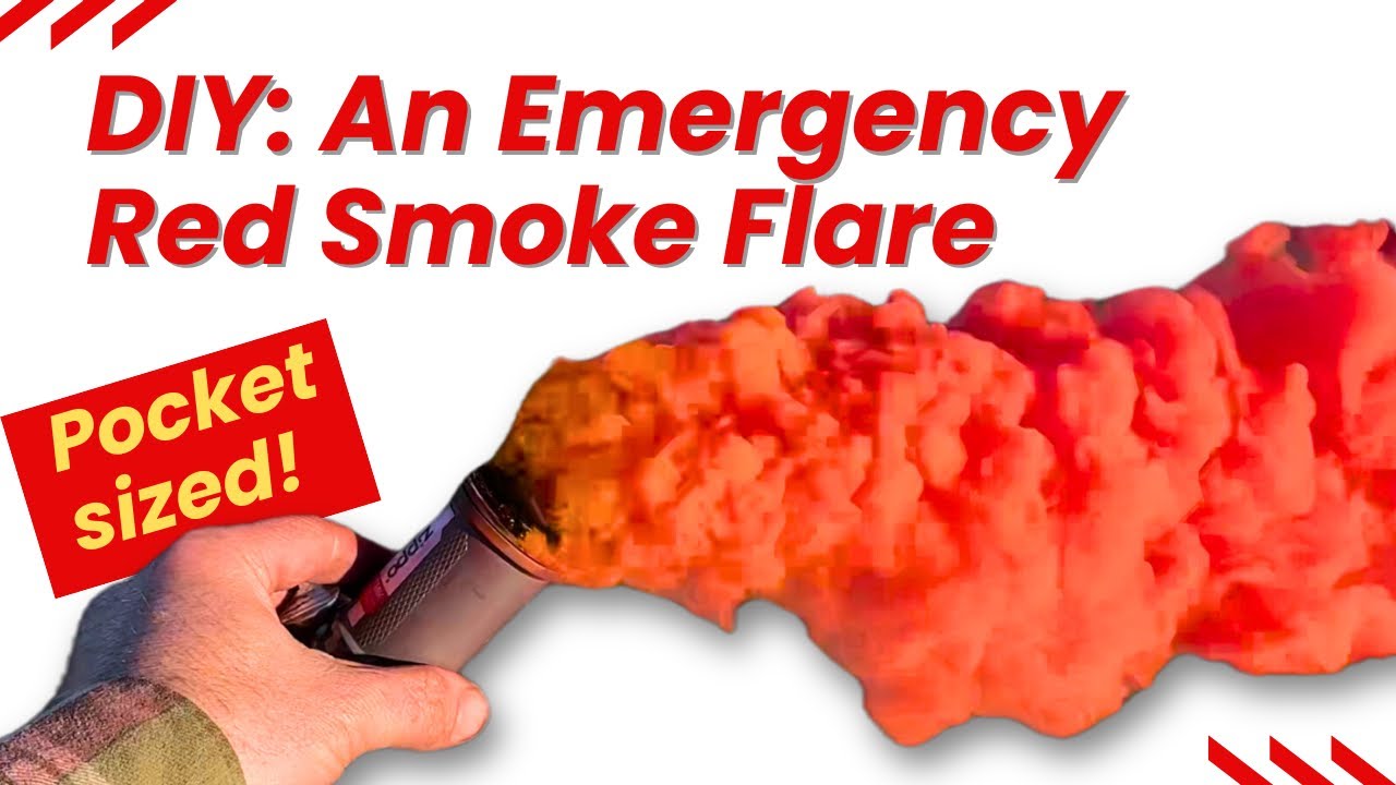 DIY: A Red Smoke Rescue Flare