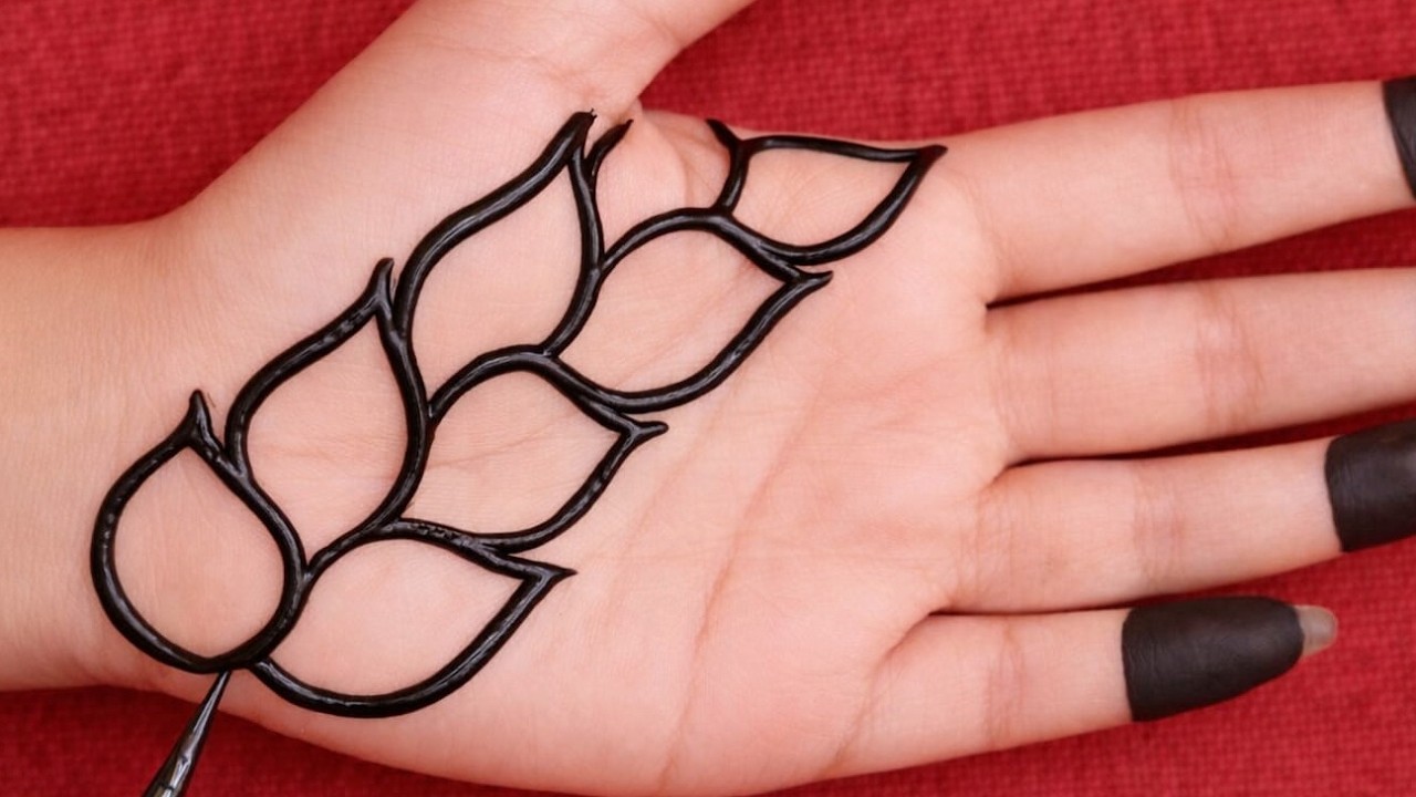 Most Easy mehndi design - simple beautiful mehndi design | mehendi design | mehndi 2026